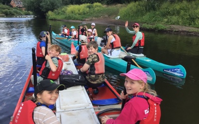 Bell boating with Year 6