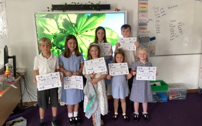 Pupil of the Term certificates